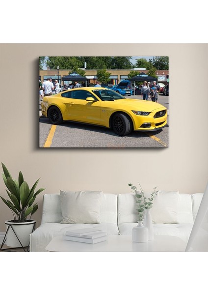 Ford Mustang Gt - Performans ve Stil Kanvas Tablo
