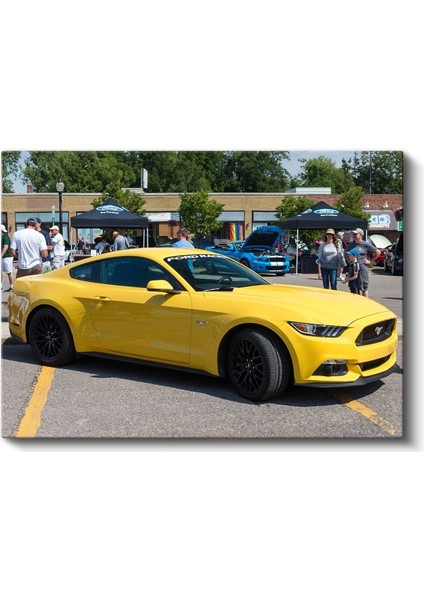 Ford Mustang Gt - Performans ve Stil Kanvas Tablo fiyatları