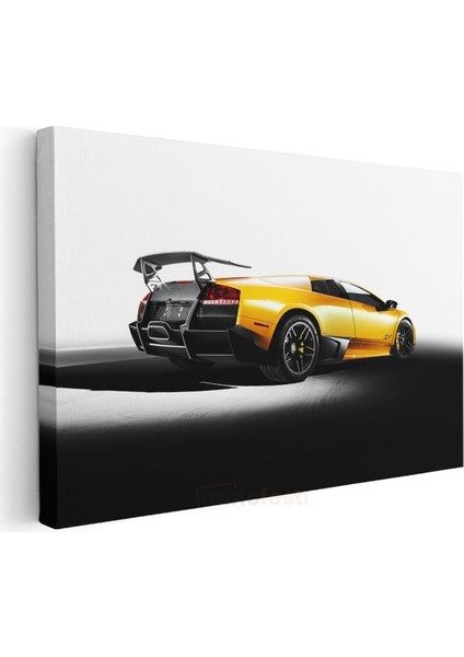 Lamborghini Murcielago Sv - Arka Görünüm Spor Otomobil Kanvas Tablo modelleri