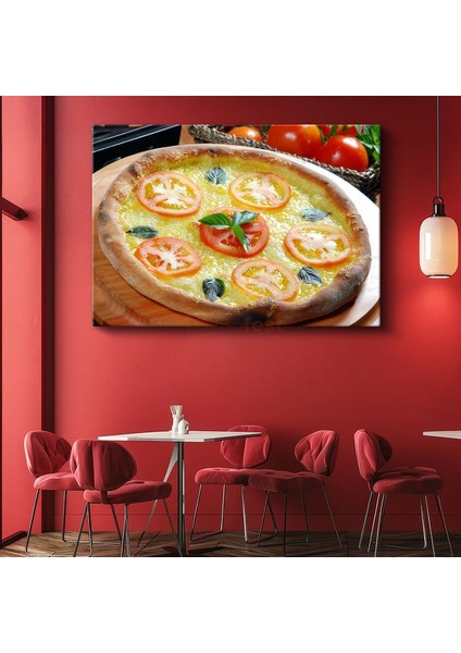 Margherita Pizza - Italyan Lezzeti Kanvas Tablo