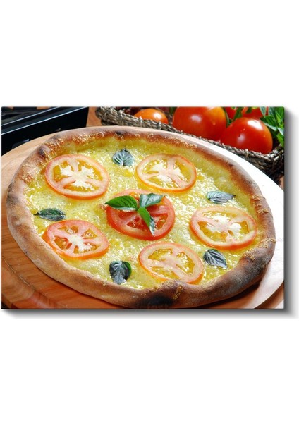 Margherita Pizza - Italyan Lezzeti Kanvas Tablo fiyatları