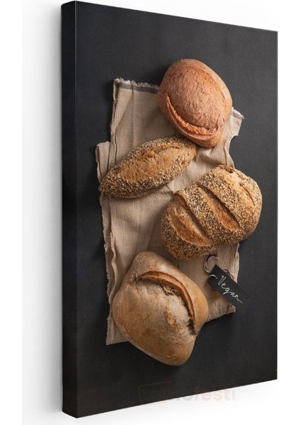 Artisan Ekmekler - El Yapımı Fırın Ürünleri Koleksiyonu Kanvas Tablo modelleri