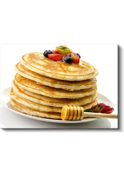 Pancake Kulesi - Taze Meyveli Kanvas Tablo fiyatları