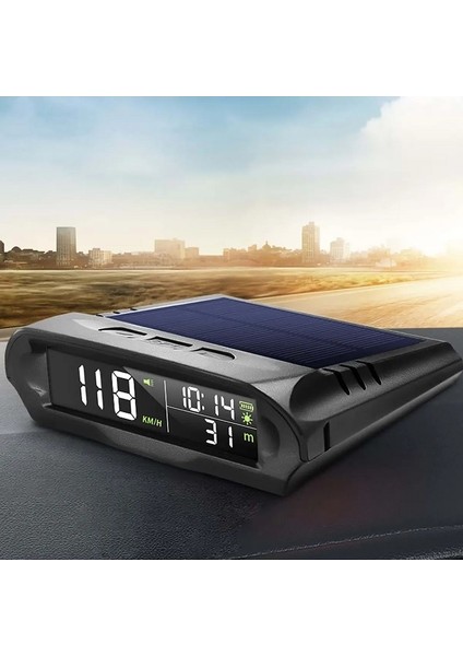 Araç Güneş Enerjili Hız Ölçer S98 Hud Ekranı Evrensel Gps Hız Göstergesi indirimleri