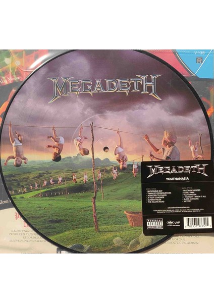 Megadeth - Youthanasia Plak ( Picture Lp)