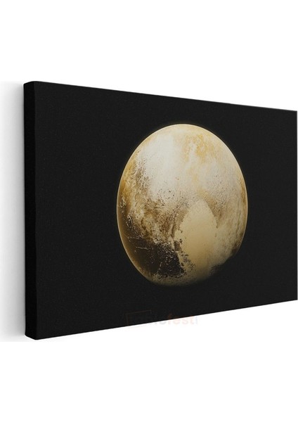 plüton - güneş sisteminin cüce gezegeni kanvas tablo modelleri