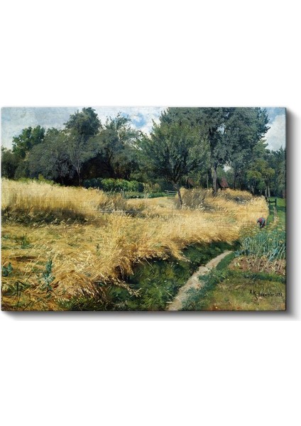 Ivan Shishkin - Buğday Tarlası Kanvas Tablo fiyatları