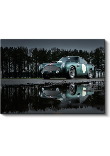 Aston Martin Db4 Gt - Klasik Yarış Otomobili Kanvas Tablo fiyatları