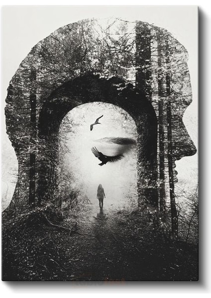 Zihin Kapısı - Bilinçaltının Derinliklerinde Yolculuk Kanvas Tablo fiyatları