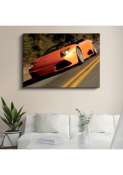 Lamborghini Murciélago - Yüksek Hızda Zarif Tasarım – Kanvas Tablo