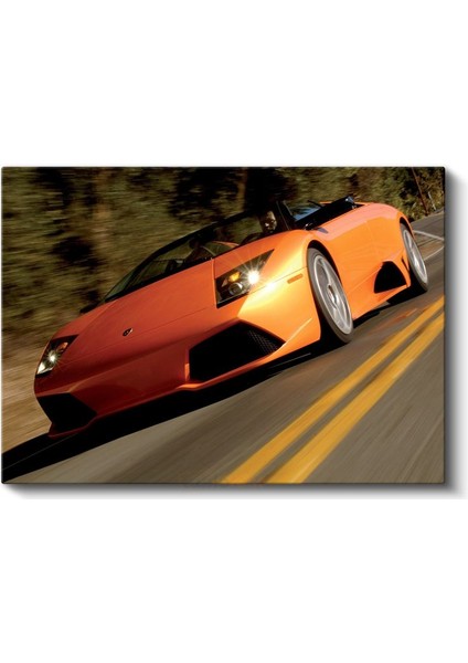 Lamborghini Murciélago - Yüksek Hızda Zarif Tasarım – Kanvas Tablo fiyatları