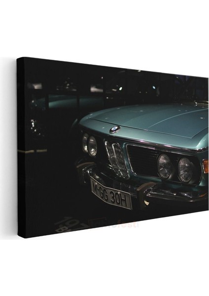 Bmw E9 Ön Görünüm - Klasik Alman Coupe'sinin Zarafeti Kanvas Tablo modelleri