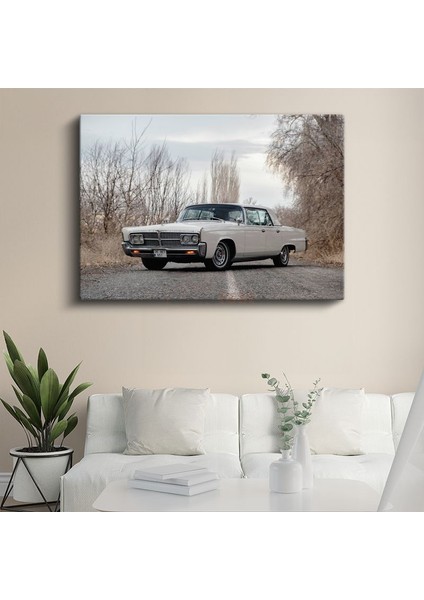 Chrysler Imperial - Klasik Amerikan Sedan Kanvas Tablo