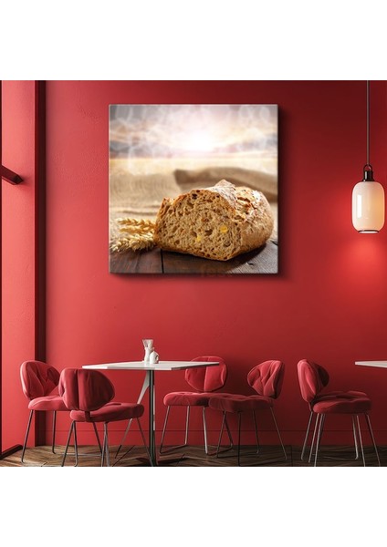 Dilimlenmiş Ekşi Maya - Ev Yapımı Ekmek Keyfi Kanvas Tablo