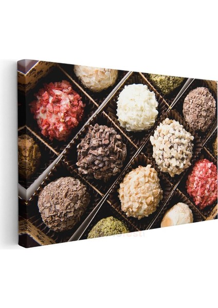 El Yapımı Çikolatalar - Özel Koleksiyon Tatlı Lezzet Kanvas Tablo modelleri