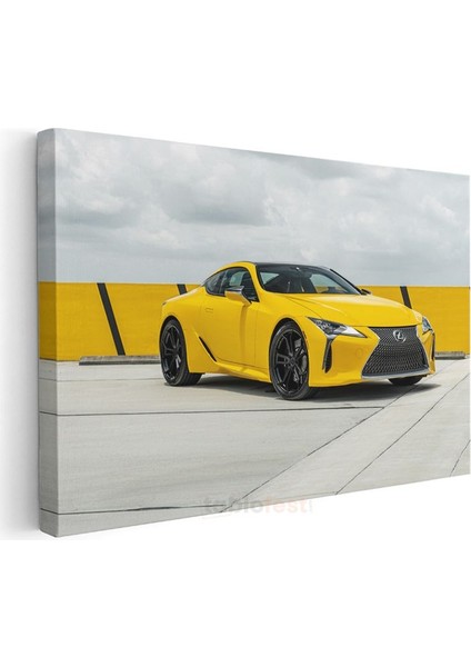 Lexus LC500 - Japon Lüks Spor Coupe Kanvas Tablo modelleri