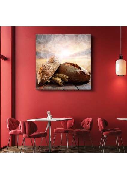 Ekşi Maya Ekmekleri - Geleneksel Fırın Lezzeti Kanvas Tablo