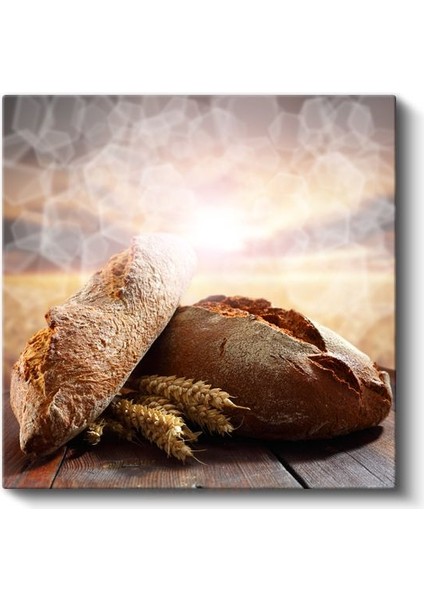 Ekşi Maya Ekmekleri - Geleneksel Fırın Lezzeti Kanvas Tablo fiyatları