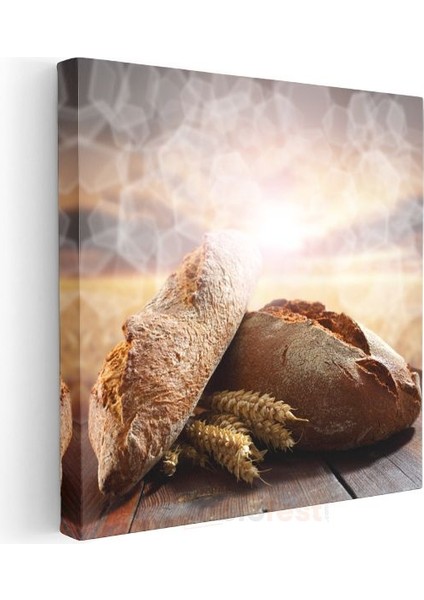Ekşi Maya Ekmekleri - Geleneksel Fırın Lezzeti Kanvas Tablo modelleri
