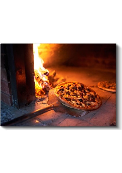 Taş Fırın Pizza - Italyan Mutfağının Ateşi Kanvas Tablo fiyatları