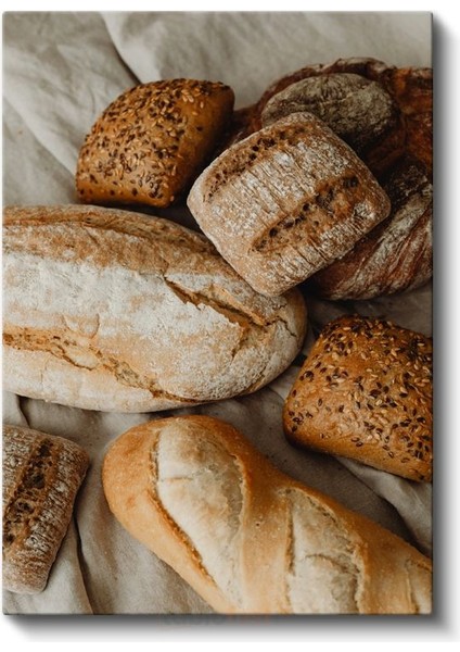 Artisan Ekmekler - El Yapımı Fırın Lezzetleri Kanvas Tablo fiyatları