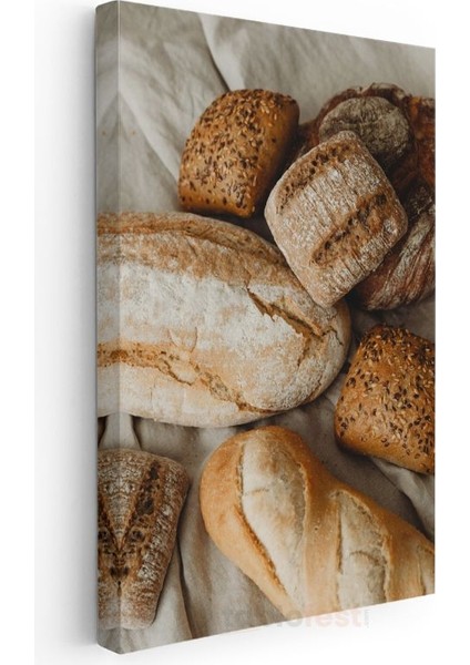 Artisan Ekmekler - El Yapımı Fırın Lezzetleri Kanvas Tablo modelleri