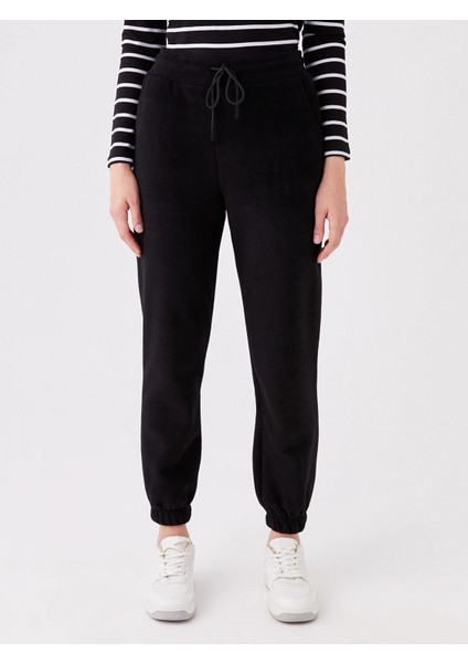 Lcwaıkıkı Basic Siyah Kadın Beli Lastikli Düz Eşofman Altı modelleri