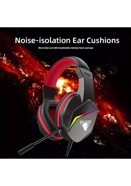 GH-269 Işıklı USB 7.1 Gaming Kulaklık