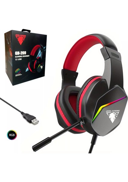GH-269 Işıklı USB 7.1 Gaming Kulaklık modelleri