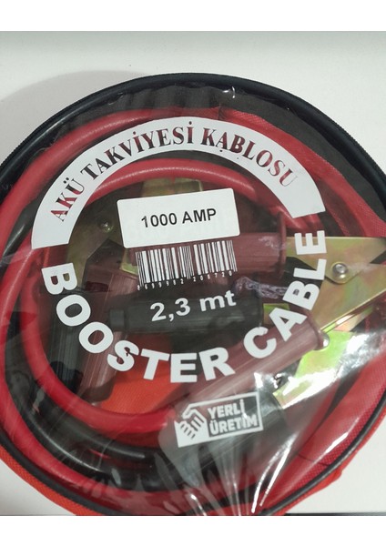Akü Takviye Kablosu 1000 Amper 2,3 Metre modelleri