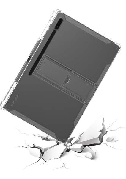 Samsung Galaxy Tab S9 Plus 12.4'' SM-X810 Kılıf Kickstand Darbe Korumalı Dropcase Kalemlikli Tpu Tank Silikon fırsatları