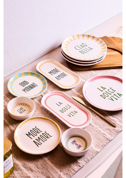 La Dolce Vita 10 Parça 4 Kişilik Kahvaltı Takımı modelleri