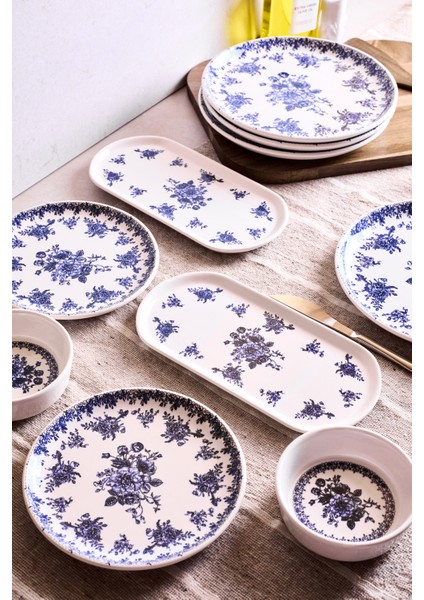 Antik Mavi 10 Parça 4 Kişilik Kahvaltı Takımı modelleri