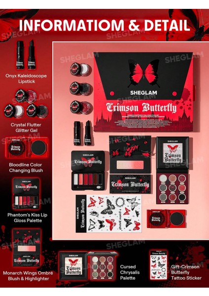 Crimson Butterfly Full Collection Set