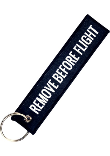 Siyah Remove Before Flight Bez Anahtarlık fiyatları