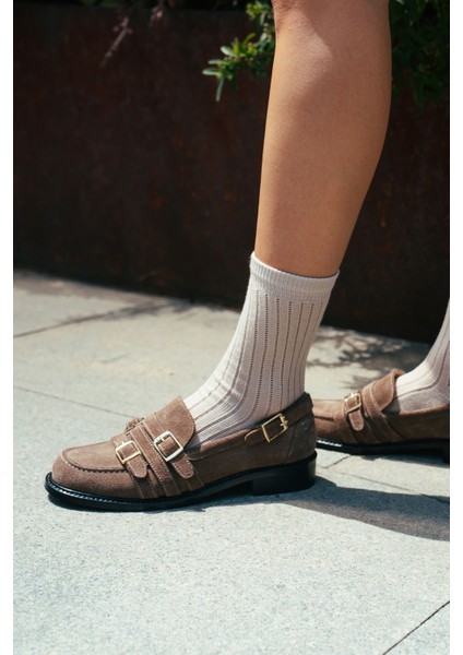 Hakiki Deri Rugan Loafer Kadın Ayakkabısı 25HSY503 modelleri