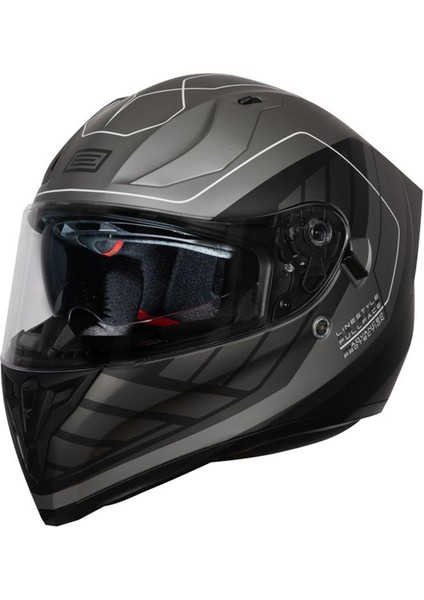 Strada Linestyle Kapalı Kask