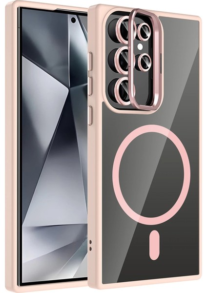 Galaxy S25 Ultra ile Uyumlu Joko Remim Lens Koruyuculu Magclick Standlı Premium Kapak – Darbe Emici, Şık ve Çok Fonksiyonlu Tasarım