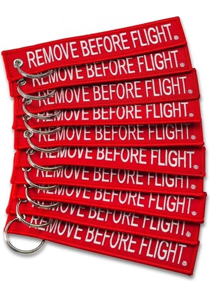 Car-Styling Keyring Car Key Rings Keychains Remove Before Flight Interior Accessories Luggage Tag... fiyatları