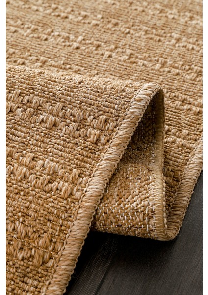 Jüt Tabanlı Hasır Dokuma Örme Bohem Halı Kilim modelleri