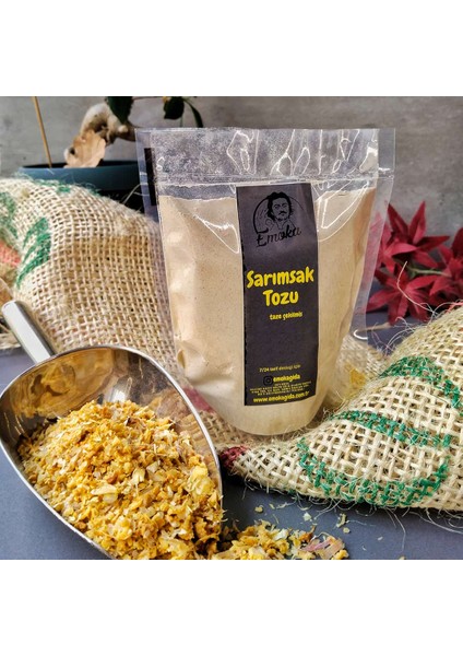 Sarımsak Tozu ( Öğütülmüş Doğal Sarımsak ) 500 gr fiyatları