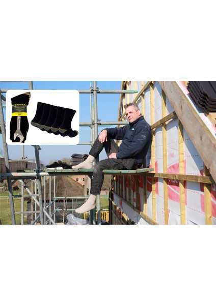 Tam Havlu Erkek Siyah Çorap | 5 Çift | Dayanıklı ve Ekonomik | 41-46 Numara | Outdoor Işlere Uygun fiyatları