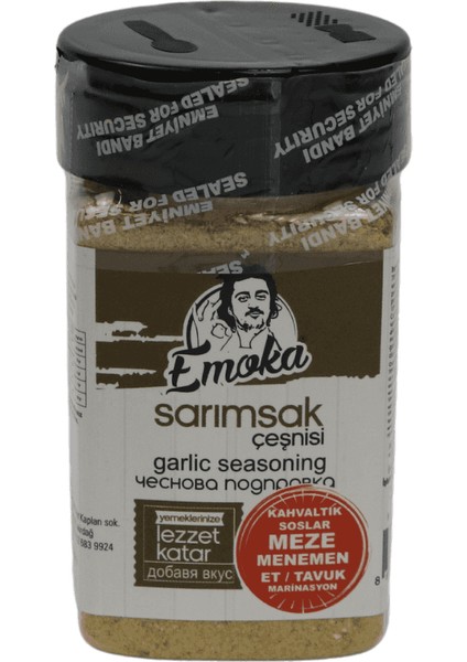 Sarımsak Çeşnisi ( Doğal Taşköprü Sarımsak ve Gerçek Sebze Karışımı ) 110 gr