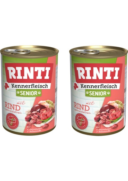 Dana Etli Senior Gurme Yaşlı Köpek Konservesi 400 Gr. x 2 Adet