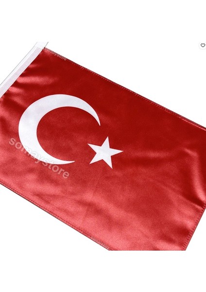 Marine Tekne Bayrak Direği 50CM Alüminyum 30 x 45 cm Çift Kat Saten Bayraklı fiyatları