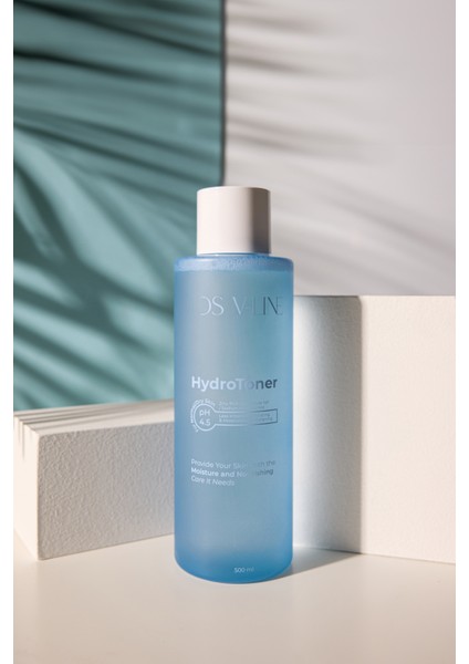 Ds V- Line Hydro Toner Normal ve Kuru Ciltler Için Hyalüronik Asit, Sodyum Hiyalüronat Içerikli Güçlendirici Tonik 500 ml