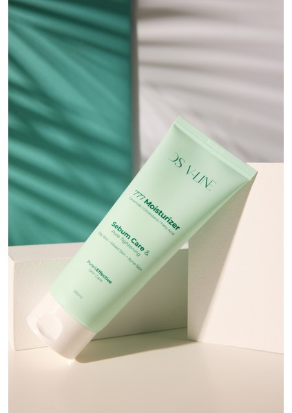 777 Yağlı Ciltler Için Spf Korumalı, E Vitamin Destekli Nemlendirici 200 ml