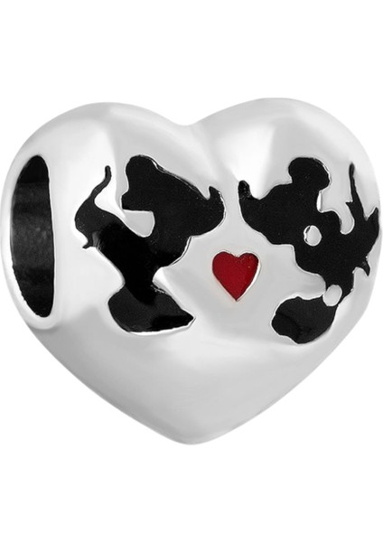 Mucizelere Inan Öpüşen Sevgililer Charm | 925 Ayar Gümüş fiyatları