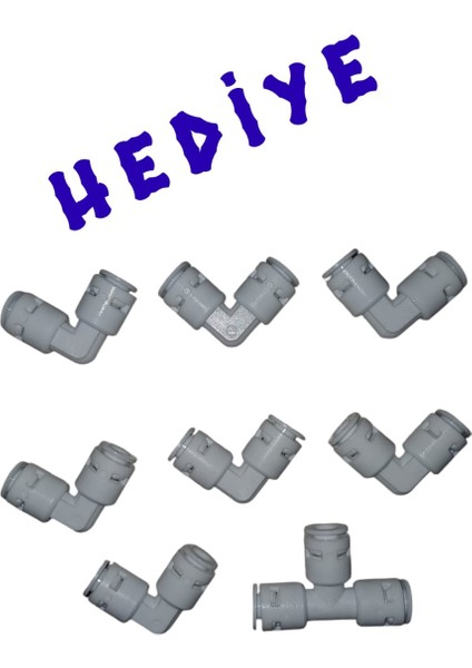 LG Kapalı Kasa Su Arıtma 5'li Filtre Seti