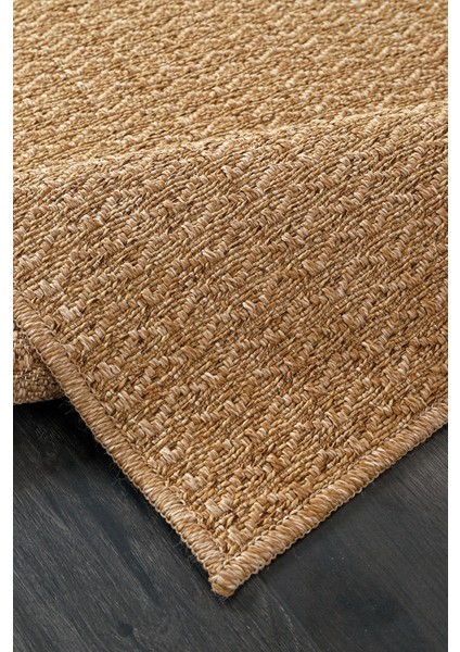 Jüt Tabanlı Hasır Dokuma Örme Bohem Halı Kilim